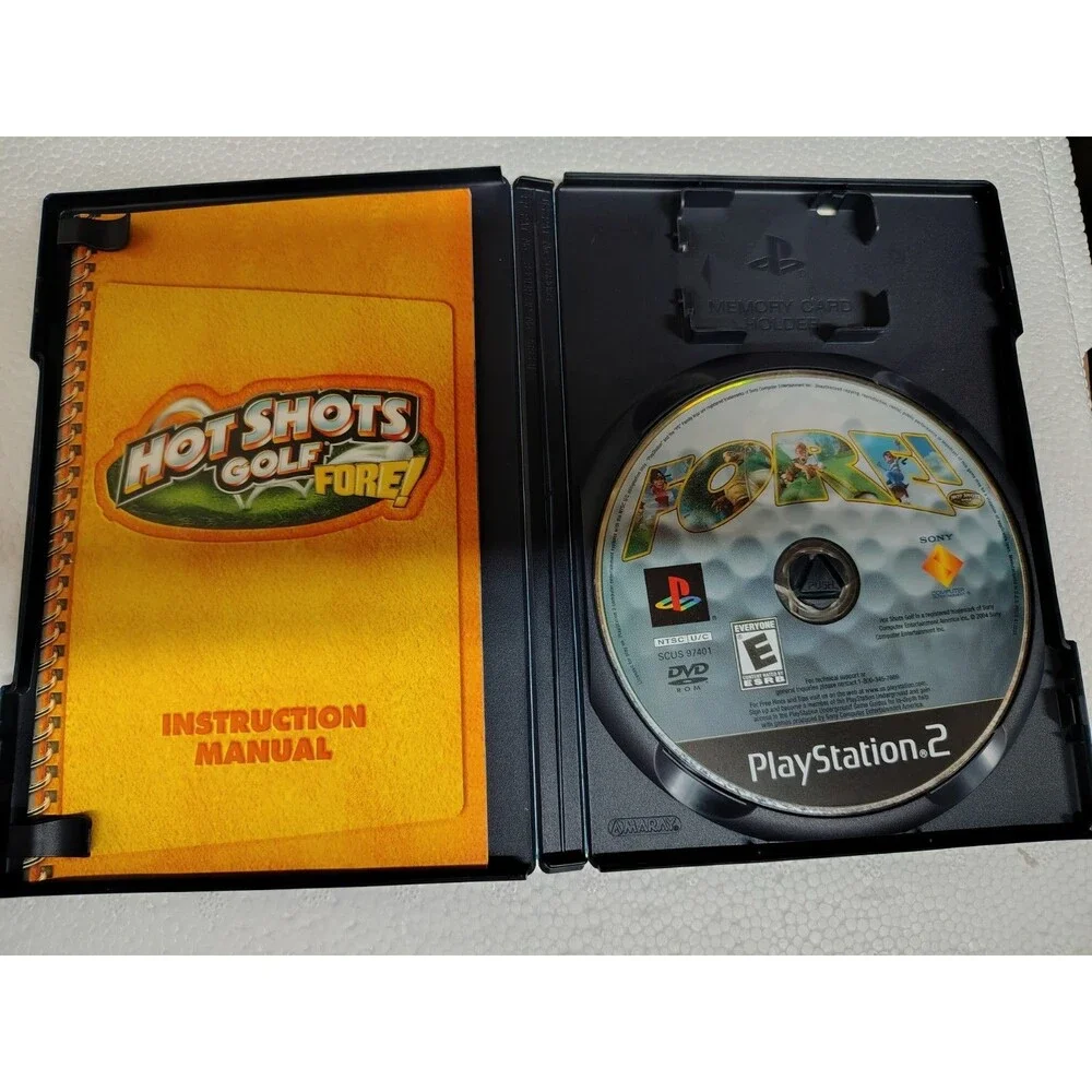 Hot Shots Golf Fore (PlayStation 2, PS2 2004) CIB